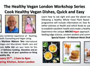   THE Healthy Vegan London Workshop Series 2020
