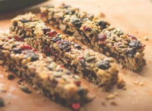   Chewy Fruit & Nut Bars