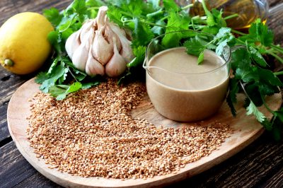 Tahini Sauce for Salads, Vegetables and Wraps