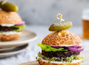   National Burger Day With Go Vegan