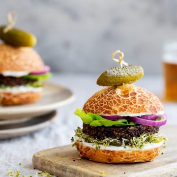   National Burger Day With Go Vegan