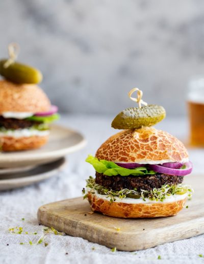National Burger Day With Go Vegan
